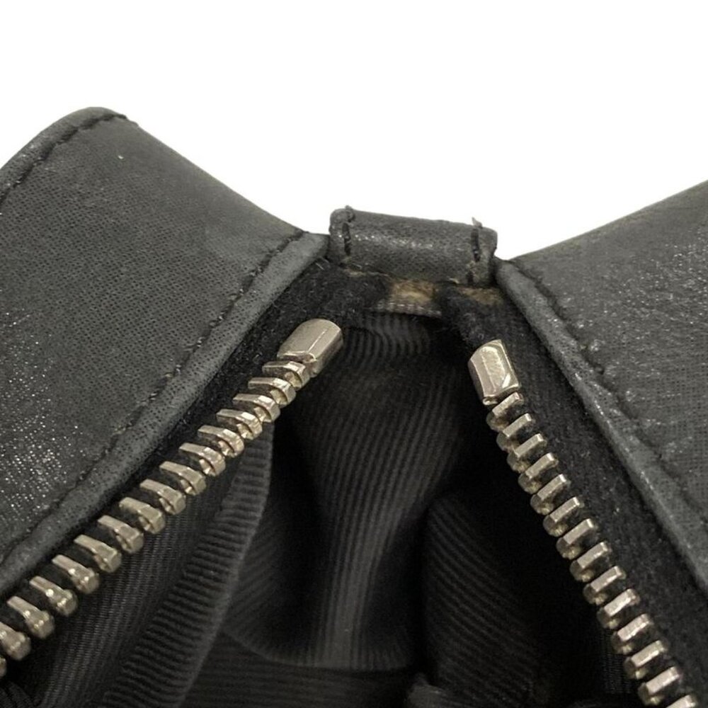 ★SOLD★ Chanel Shoulder Bag Quilted Black Chain Vintage Silver - Picture 15 of 15
